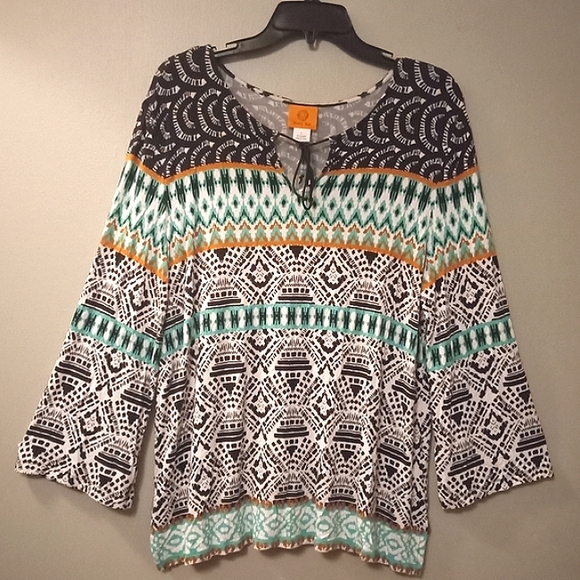 Ruby Rd Top,Ruby Rd long sleeve Top size L - Picture 2 of 6